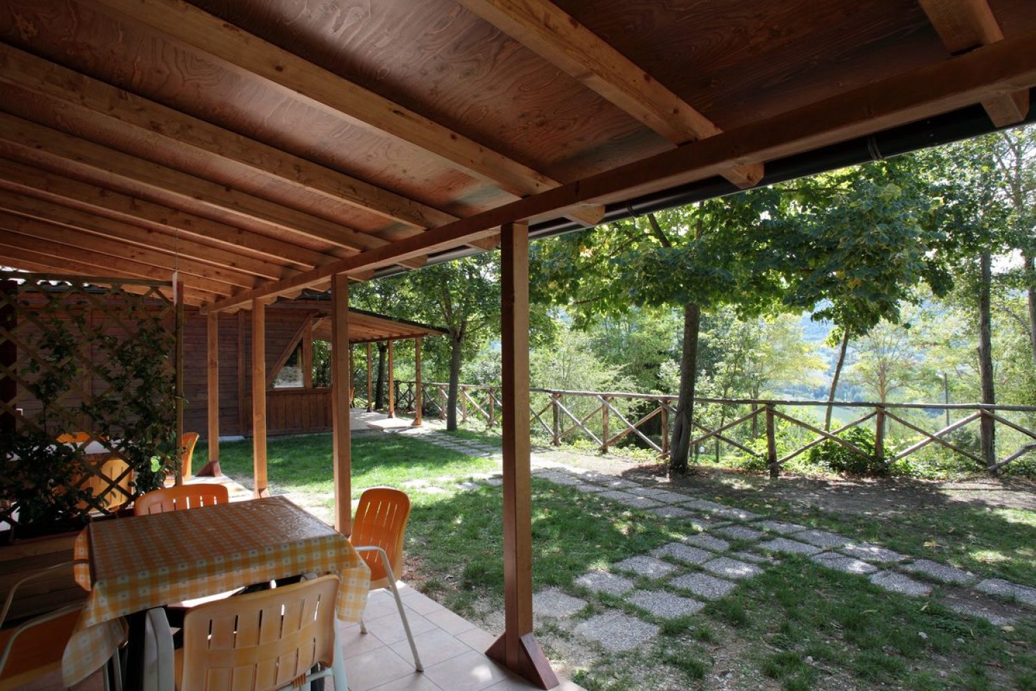 Chalet 4 posti-veranda